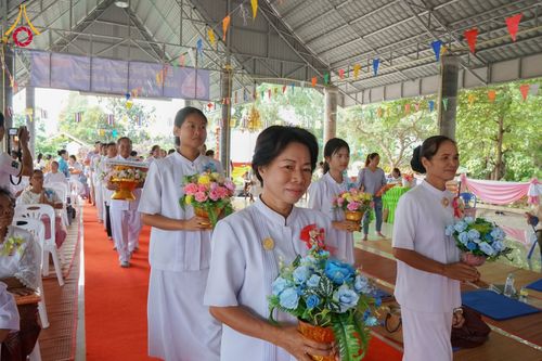 ภาพ No.169874:พิธีทอดกฐิน ณ วัดรัตนปทุม  จ.ร้อยเอ็ด ในโครงการกฐินสามัคคีทั่วไทย 30,000 วัด บูชาธรรม 80 ปี หลวงพ่อธัมมชโย โดยคณะศิษยานุศิษย์วัดพระธรรมกาย วันที่ 26 ตุลาคม พ.ศ. 2567