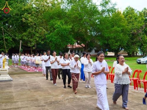 ภาพ No.176723:พิธีทอดกฐิน ณ วัดแหลมรวกอินทรนิมิตร ต.ธงชัยเหนือ อ.ปักธงชัย จ.นครราชสีมา ในโครงการกฐินสามัคคีทั่วไทย 30,000 วัด บูชาธรรม 80 ปี หลวงพ่อธัมมชโย โดยคณะศิษยานุศิษย์วัดพระธรรมกาย วันที่ 27 ตุลาคม พ.ศ.2567 กฐินสัมฤทธิ์เด็กดี V-Star โรงเรียนตะวันชัย จ.นครราชสีม