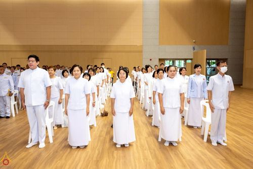 ภาพ No.234876:พิธีเจริญพระพุทธมนต์ ปฎิบัติธรรมเจริญสมาธิภาวนา และพิธีทำบุญตักบาตร เพื่อถวายเป็นพระราชกุศลแด่พระบาทสมเด็จพระวชิรเกล้าเจ้าอยู่หัว เนื่องในโอกาสวันเฉลิมพระชนมพรรษา 28 กรกฎาคม พ.ศ. 2568 ณ ห้องแก้วสารพัดนึก 2 วัดพระธรรมกาย อ.คลองหลวง จ.ปทุมธานี