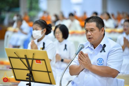 ภาพ No.267517:วันที่ 7 พฤศจิกายน พ.ศ. 2568 พสกนิกรอำเภอคลองหลวง รวมใจบำเพ็ญกุศลปัณรสมวาร (15 วัน) อุทิศถวายเป็นพระราชกุศลแด่ “สมเด็จพระพันปีหลวง” ณ วัดพระธรรมกาย