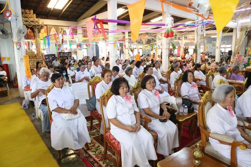 ภาพ No.179082:พิธีทอดกฐิน ณ วัดหนองยาง จ.นครราชสีมา ในโครงการกฐินสามัคคีทั่วไทย 30,000 วัด บูชาธรรม 80 ปี หลวงพ่อธัมมชโย โดยคณะศิษยานุศิษย์วัดพระธรรมกาย วันที่ 25 ตุลาคม พ.ศ. 2567