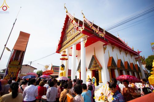 ภาพ No.96815:พิธีทอดกฐินสามัคคีทั่วไทย 5,000 วัด ณ วัดเสาธง จ.สุพรรณบุรี วันที่ 4 พฤศจิกายน พ.ศ. 2566