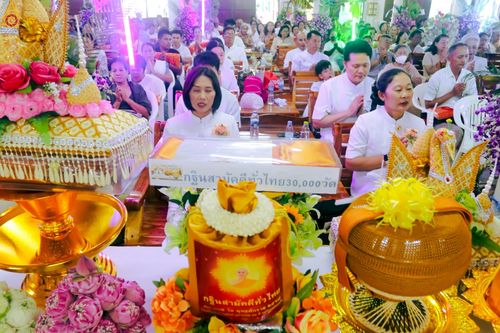 ภาพ No.267366:วันที่ 26 ตุลาคม พ.ศ. 2568 พิธีทอดกฐินสามัคคีทั่วไทย ณ วัดบางภาษี อ.บางเลน จ.นครปฐม โดยคณะศิษยานุศิษย์ บูชาธรรม 81 ปี หลวงพ่อธัมมชโย