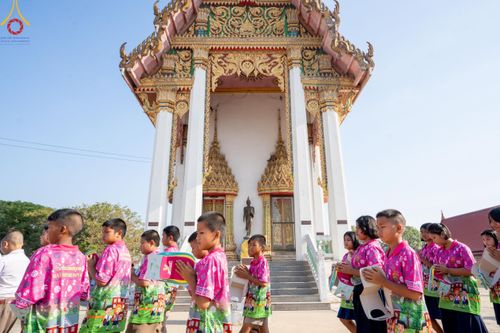 ภาพ No.106437:พิธีทอดผ้าป่าทำนุบำรุงศาสนสถาน ณ วัดใหม่พิบูลย์ผล ต.บางเลน อ.สองพี่น้อง จ.สุพรรณบุรี วันที่ 5 มกราคม พ.ศ. 2567