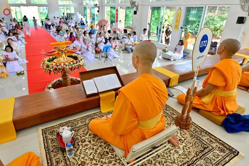 พิธีทอดกฐิน ศูนย์ปฏิบัติธรรมขุนยวม จ.แม่ฮ่องสอน วันเสาร์ที่ 11 พฤศจิกายน พ.ศ. 2566