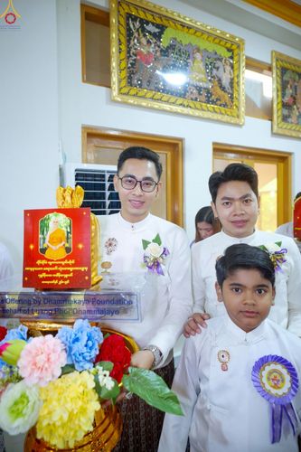 ภาพ No.261428:วันที่ 26 ตุลาคม พ.ศ. 2568 พิธีทอดกฐินสามัคคีไทย-เมียนมา บูชาธรรมอายุวัฒนมงคล 81 ปี หลวงพ่อธมฺมชโย ณ วัดมินจาวน์ ประเทศสาธารณรัฐแห่งสหภาพเมียนมา 