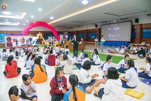 ภาพ No.106574:วันรวมพลังเด็กดี V-star ผู้นำฟื้นฟูศีลธรรมโลก จังหวัดสมุทรสาคร วันพฤหัสบดีที่ 28 ธันวาคม พ.ศ. 2566 ณ โรงเรียนสมุทรสาครวิทยาลัย อำเภอเมือง จังหวัดสมุทรสาคร