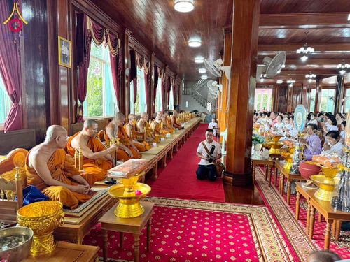 ภาพ No.183216:พิธีทอดกฐิน ณ วัดหลวงบดินทร์เดชา จ.ปราจีนบุรี ในโครงการทอดกฐินสามัคคีทั่วไทย 30,000 วัด บูชาธรรม 80 ปี หลวงพ่อธัมมชโย โดยคณะศิษยานุศิษย์วัดพระธรรมกาย วันที่ 19 ตุลาคม พ.ศ. 2567