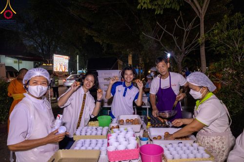 ภาพ No.112844:พิธีถวายภัตตาหารเป็นสังฆทาน แด่คณะพระธรรมยาตรา ปีที่ 12 วันที่ 15 มกราคม พ.ศ. 2567 ณ วัดสองพี่น้อง จ.สุพรรณบุรี