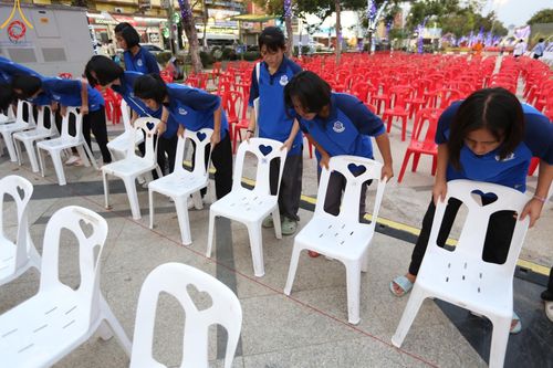 ภาพ No.126727:V.30 เต็มที่ เพื่อโคราช การเตรียมงาน ปฏิบัติงาน และเก็บงาน ของเจ้าหน้าที่หน่วยงานต่างๆ ทุกภาคส่วน เพื่อพิธีทำบุญเมืองนครราชสีมา ฉลอง 556 ปี ตักบาตรพระ 10,000 รูป ในวันเสาร์ที่ 2 มีนาคม พ.ศ.2567 ณ อนุสาวรีย์ท้าวสุรนารี จ.นครราชสีมา จัดโดย คณะสงฆ์จังหวัดนค