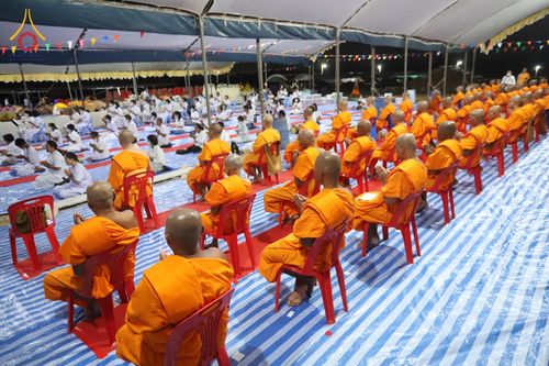 ภาพ No.76149:พิธีกลั่นแผ่นดินสร้างมหาเจดีย์ปัตตานี , พิธีตักบาตรแด่พระภิกษุสงฆ์ 159 รูป ,  พิธีทอดผ้าป่า , พิธีโปรยรัตนชาติ ,  พิธีจุดประทีปถวายเป็นพุทธบูชา ณ ศูนย์อบรมเยาวชนปัตตานี จ.ปัตตานี วันอาทิตย์ที่ 5 กุมภาพันธ์ พ.ศ.2566