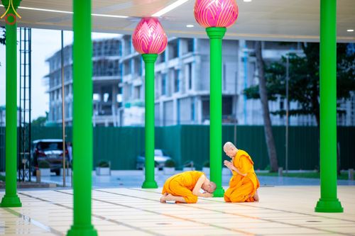 ภาพ No.92412:พิธีกรานกฐิน วันอาทิตย์ที่ 5 พฤศจิกายน พ.ศ. 2566 (แรม 7 ค่ำ เดือน 11) ณ อุโบสถ วัดพระธรรมกาย