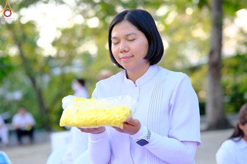 ภาพ No.201967:พิธีต้อนรับพระธรรมยาตรา ณ อนุสรณ์สถานลำดับที่ 7 สถานที่ขยายวิชชาธรรมกาย วัดพระธรรมกาย ต.คลองสาม อ.คลองหลวง จ.ปทุมธานี ในโครงการธรรมยาตรา กตัญญูบูชา มหาปูชนียาจารย์ พระมงคลเทพมุนี(สด จนฺทสโร) พระผู้ปราบมาร อนุสรณ์สถาน 7 แห่ง ปีที่ 13 วันที่ 26 มกราคม 2568