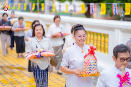 ภาพ No.273886:วันที่ 1 พฤศจิกายน พ.ศ. 2568 พิธีทอดกฐินสามัคคีทั่วไทย ณ วัดศีลขันธาราม อ.โพธิ์ทอง จ.อ่างทอง โดยคณะศิษยานุศิษย์ บูชาธรรม 81 ปี หลวงพ่อธัมมชโย