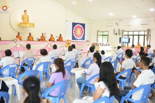 ภาพ No.59041:พิธีทอดผ้าป่ากองทุนการศึกษา ณ ศูนย์ปฎิบัติธรรมสระบุรี ต.นายาว อ.พระพุทธบาท จ.สระบุรี วันอังคาร ที่ 20 เมษายน พ.ศ. 2567