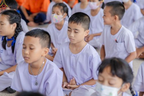 ภาพ No.87712:โครงการสมาธิเพื่อสันติภาพโลก  ธุดงค์สถานปราจีนบุรี โรงเรียนเทศบาล ๓ (วัดแก้วพิจิตร) ต.หน้าเมือง อ.เมือง จ.ปราจีนบุรี วันที่ 13 กันยายน พ.ศ. 2566