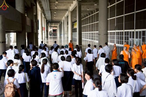 ภาพ No.214474:วันที่ 31 มีนาคม พ.ศ. 2568 ประชุมทีมงานการจัดถวายภัตตาหารพระ  เพื่องานวันถวายมหาสังฆทาน 40,000 กว่าวัด  วันคุ้มครองโลก ณ วัดพระธรรมกาย