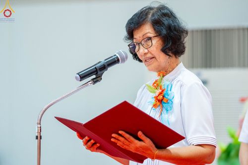 ภาพ No.87053:พิธีทักษิณานุปทานแด่บรรพชนตระกูลผ่องสวัสดิ์ และหมู่ญาติที่ล่วงลับไปแล้ว ณ มหาเจดีย์ทัตตชีโว ศูนย์อบรมเยาวชนกาญจนบุรี วันที่ 31 สิงหาคม พ.ศ. 2566