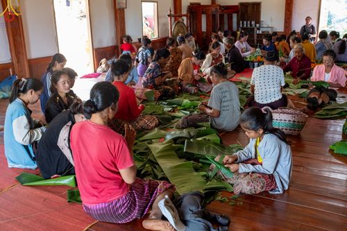 ภาพ No.91911:5 งานมหัคคตกุศล ณ วัดสิริวิเวก แขวงจำปาสัก สปป. ลาว วันที่ 1 พฤศจิกายน พ. ศ. 2566