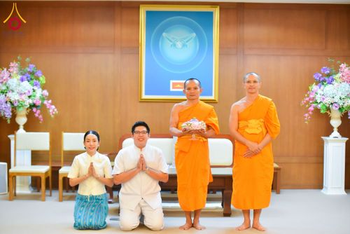 ภาพ No.210623:วันพฤหัสบดีที่ 13 มีนาคม พ.ศ. 2568  สมโภชพระประธานอุโบสถวัดป่าอุบลแก้ว จังหวัดอุบลราชธานี