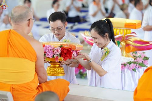 ภาพ No.91873:พิธีทอดกฐินสามัคคีทั่วไทย สร้างกำแพงแก้ว ดูแลสามเณรน้อยเตรียมบาลีนาคหลวงประโยค 9 ณ ศูนย์เบญจธรรม เขตดอนเมือง จ.กรุงเทพมหานคร วันศุกร์ที่ 3 พฤศจิกายน พ.ศ.2566