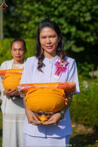 ภาพ No.149340:วัดพระธรรมกายลอนดอน สหราชอาณาจักร  ได้จัดพิธีบรรพชาสามเณรยุวธรรมทายาท  ในวันจันทร์ที่ 12 สิงหาคม พ.ศ. 2567