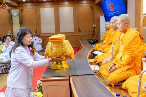 ภาพ No.93594:พิธีทอดกฐินวัดภาวนาโซล ประเทศเกาหลีใต้ เพื่อสร้างลิฟต์และบูรณะวัด วันอาทิตย์ที่ 12 พฤศจิกายน พ.ศ. 2566