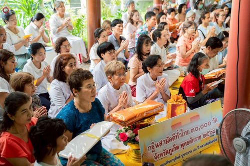 ภาพ No.254315:วันที่ 12 ตุลาคม พ.ศ. 2568 พิธีทอดกฐินสามัคคีทั่วไทย 30,000 วัด โดยคณะศิษยานุศิษย์ บูชาธรรม 81 ปี หลวงพ่อธัมมชโย ณ วัดป่าบางขนุน อ.ถลาง จ.ภูเก็ต