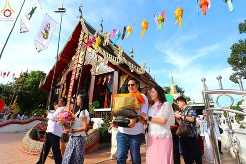 ภาพ No.95851:พิธีทอดกฐินสามัคคีทั่วไทย 5,000 วัด ณ วัดพระธาตุคู่บุญ จ.เชียงราย วันที่ 18 พฤศจิกายน พ.ศ. 2566