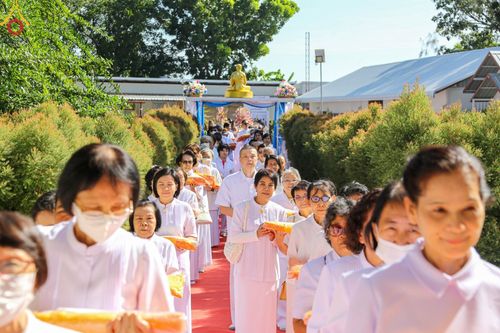 ภาพ No.95402:พิธีทอดกฐินสามัคคีทั่วไทย 5,000 วัด ณ ธรรมอุทยานบ้านแป้ง จ.สิงห์บุรี (ปฐมกฐิน) วันที่ 18 พฤศจิกายน พ.ศ. 2566