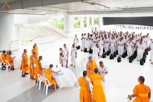 ภาพ No.340245:วันที่ 23 กรกฎาคม พ.ศ. 2569 พิธีเปิดโครงการพัฒนาคุณธรรม จริยธรรม สำหรับนักเรียนนายสิบตำรวจ (นสต.) รุ่นที่ 17 ศูนย์ฝึกอบรมตำรวจภูธรภาค 1 ระหว่างวันที่ 23-27 กรกฏาคม 2569 ( 5 วัน 4 คืน) ณ ศูนย์ปฏิบัติธรรมเวิล์ดพีช วัลเล่ย์ (World Peace Valley) เขาใหญ่  ต.ห