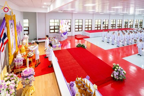 ภาพ No.227224:วันอังคารที่ 3 มิถุนายน พ.ศ. 2568 นายอำเภอคลองหลวง นำพสกนิกรรวมใจภักดิ์ สมเด็จพระนางเจ้าฯ พระบรมราชินี เนื่องในโอกาสวันเฉลิมพระชนมพรรษา ณ อาคารปลูกศรัทธา 2 วัดพระธรรมกาย อ.คลองหลวง จ.ปทุมธานี