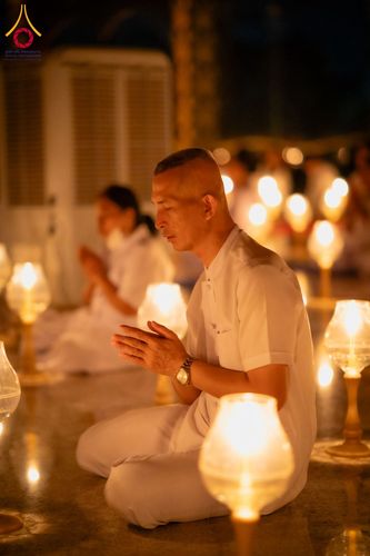 ภาพ No.210808:วันพฤหัสบดีที่ 13 มีนาคม พ.ศ. 2568  สมโภชพระประธานอุโบสถวัดป่าอุบลแก้ว จังหวัดอุบลราชธานี