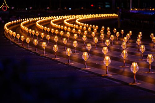 ภาพ No.124897:พิธีเวียนประทักษิณและจุดมาฆประทีป ในวันมาฆบูชา เสาร์ที่ 24 กุมภาพันธ์ พ.ศ. 2567 ณ พระมหาธรรมกายเจดีย์ วัดพระธรรมกาย