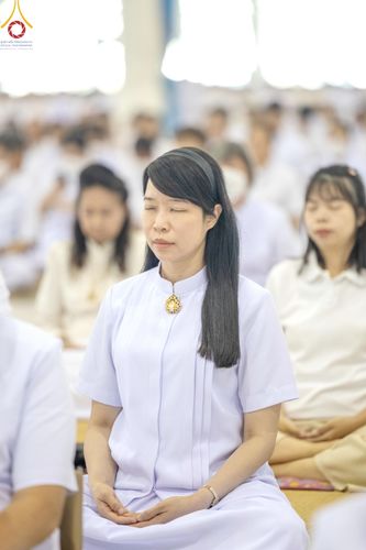 ภาพ No.205996:พิธีตักบาตร และ พิธีบูชาข้าวพระ ในวันอาทิตย์ต้นเดือน 2 กุมภาพันธ์ พ.ศ. 2568 ณ สภาธรรมกายสากล วัดพระธรรมกาย