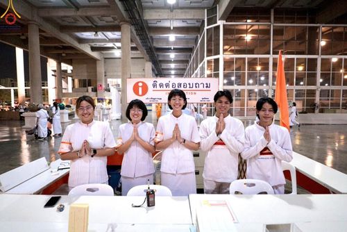 ภาพ No.125505:V.27 มาฆะ สาธุ  การรับบุญเตรียมงาน ปฎิบัติงาน เก็บงาน ของเจ้าหน้าที่หน่วยงานต่างๆ เพื่อวันมาฆบูชา วันเสาร์ที่ 24 กุมภาพันธ์  พ.ศ. 2567 ณ วัดพระธรรมกาย จ.ปทุมธานี