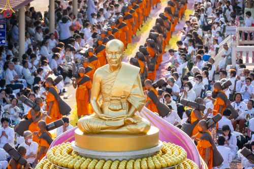 ภาพ No.113246:พิธีต้อนรับพระธรรมยาตรา ปีที่ 12 วันที่ 15 มกราคม พ.ศ. 2567 ณ วัดโบสถ์บน จ.นนทบุรี