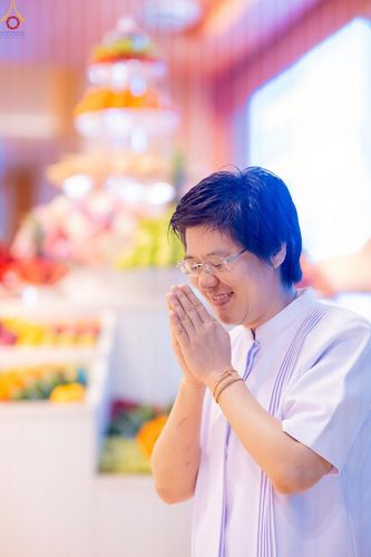 ภาพ No.228011:วันอาทิตย์ที่ 1 มิถุนายน พ.ศ. 2568 พิธีตักบาตร , พิธีบูชาข้าวพระ ณ วัดพระธรรมกาย จ.ปทุมธานี