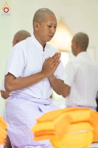 ภาพ No.349590:วันอังคารที่ 15 กันยายน พ.ศ.2569  พิธีขอขมา รับบาตร ผ้าไตร และบรรพชา "โครงการบรรพชาและพัฒนาศีลธรรม นักเรียนนายสิบตำรวจรุ่นที่ 16“ ศูนย์ฝึกอบรมตำรวจภูธร ภาค 1 ณ วัดพระพุทธบาท ราชวรมหาวิหาร  จ.สระบุรี