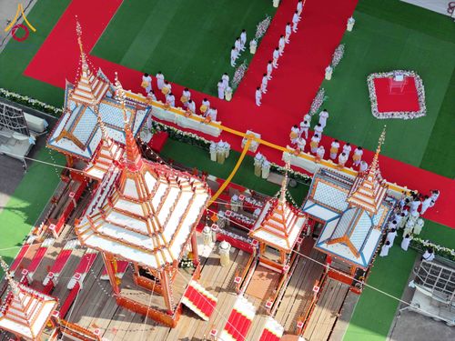 ภาพ No.316529:วันอาทิตย์ที่ 29 มีนาคม พ.ศ. 2569 พิธีทอดผ้าบังสุกุลและพิธีชำระร่าง โยมพ่อณรงค์ จินตมากุล  สิริอายุ 99 ปี 11 เดือน โยมบิดา พระครูปลัดรัตนวีรวัฒน์ (รังสฤษดิ์ อิทฺธิจินตโก) ที่ปรึกษาเจ้าคณะจังหวัดปทุมธานี เจ้าอาวาสวัดพระธรรมกาย  ณ ฌาปนสถานชั่วคราว ทางเข้า 