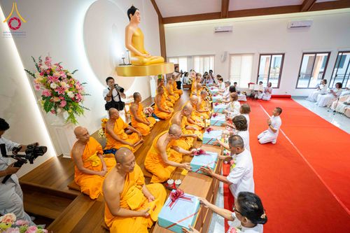 ภาพ No.345288:วันเสาร์ที่ 22 สิงหาคม พ.ศ.2569 พิธีฉลองอาคารสมปรารถนา  ณ วัดกลางธนรินทร์ ต.บ้านแป้ง อ.พรหมบุรี จ.สิงห์บุรี