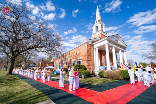 ภาพ No.318933:วันที่ 29 มีนาคม พ.ศ.2569 พิธีทอดผ้าป่าวัดพระธรรมกาย 20 ศูนย์สาขา และการประชุมภาคพื้นอเมริกา ไตรมาสที่ 1/2569 วัดพระธรรมกายชิคาโก ประเทศสหรัฐอเมริกา