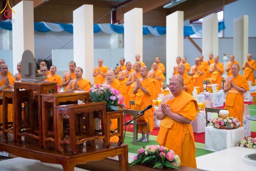 ภาพ No.91686:พิธีวิหารสังฆทาน เพื่อการเผยแผ่พระพุทธศาสนา วิชชาธรรมกายในทวีปยุโรป ในวาระอายุวัฒนมงคล 60 ปี พระวิเทศภาวนาธรรม วันอาทิตย์ที่ 22 ตุลาคม พ.ศ.2566 ณ วัดพระธรรมกายบาวาเรีย