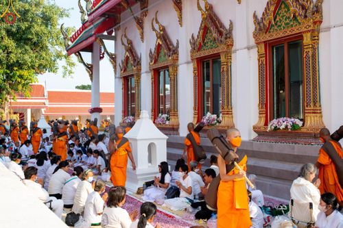 ภาพ No.110455:พิธีต้อนรับพระธรรมยาตรา ในโครงการธรรมยาตรากตัญญูบูชา มหาปูชนียาจารย์ พระมงคลเทพมุนี(สด จนฺทสโร) พระผู้ปราบมาร อนุสรณ์สถาน 7 แห่ง ปีที่ 12 วันที่ 11 มกราคม พ.ศ. 2567 ณ อนุสรณ์สถานลำดับที่ 3 สถานที่เกิดใหม่ในเพศสมณะ วัดสองพี่น้อง จ.สุพรรณบุรี