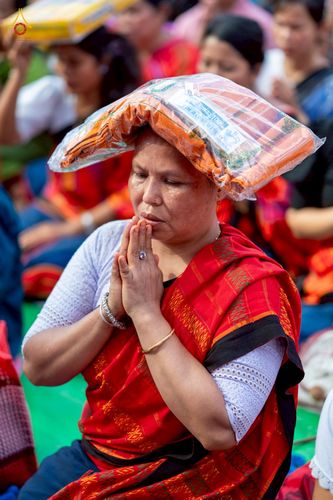 ภาพ No.257571:วันที่ 17 ตุลาคม พ.ศ. 2568 พิธีทอดกฐินสมทบวัดกัลยาณมิตรต่างประเทศ  บูชาธรรม 81 ปี หลวงพ่อธัมมชโย ณ ศูนย์ปฏิบัติธรรมไมตรีปูร์ เมืองคาร์การชารี ประเทศบังกลาเทศ 