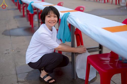 ภาพ No.218843:วันศุกร์ที่ 18 เมษายน พ.ศ. 2568 การเตรียมงานในลานธรรม , พระมหาธรรมกายเจดีย์ เพื่องานวันคุ้มครองโลก 22 เมษายน พ.ศ. 2568