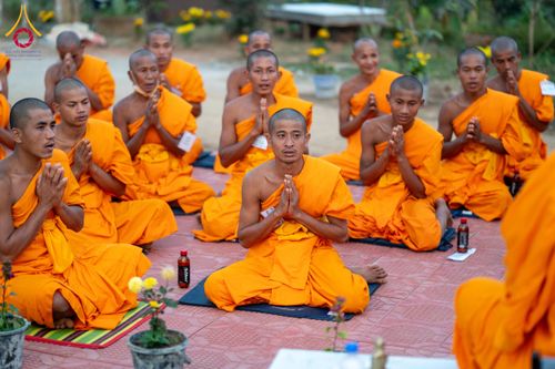 ภาพ No.131038:Photo Story ปฐมบรรพชาชาวพุทธมาร์มา Episode 4/5 วันที่ 13 กุมภาพันธ์พ.ศ. 2567 ณ วัดธัมจักร อรัญกุฏิ บังกลาเทศ