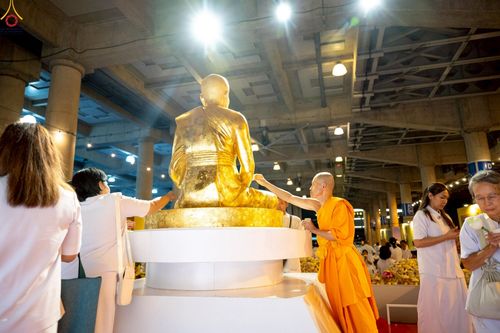 ภาพ No.244470:วันที่ 7 กันยายน พ.ศ. 2568 พิธีฉลองชัยสวดมนต์บทธัมมจักกัปปวัตตนสูตร 7,681,108,108 จบ ณ มหารัตนวิหารคด วัดพระธรรมกาย