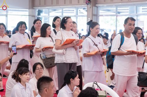 ภาพ No.148651:พิธีบุพเปตพลี, พิธีทอดผ้าป่า, พิธีไถ่ชีวิตโค 80 ตัว ให้ชีวิตสัตว์เป็นทาน ณ ศูนย์ปฎิบัติธรรมภาคใต้ อ.บางกล่ำ จ.สงขลา วันเสาร์ที่ 10 สิงหาคม พ.ศ. 2567