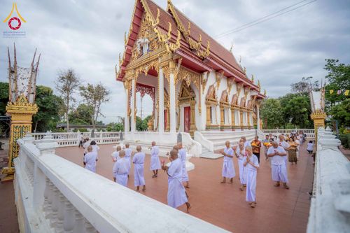 ภาพ No.278308:วันศุกร์ที่ 5 ธันวาคม พ.ศ. 2568 (วันพ่อแห่งชาติ) พิธีบรรพชาอุปสมบทหมู่ธรรมทายาท จำนวน 16 รูป โครงการบรรพชาอุปสมบทหมู่ รุ่นบูชาธรรมมหาปูชนียาจารย์ ประจำปี 2568  ณ ศูนย์ปฏิบัติธรรมและอบรมเยาวชนพระนครศรีอยุธยา จ.พระนครศรีอยุธยา